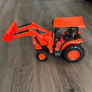 Orange Toy Kubota Tractor for Kids with Sounds